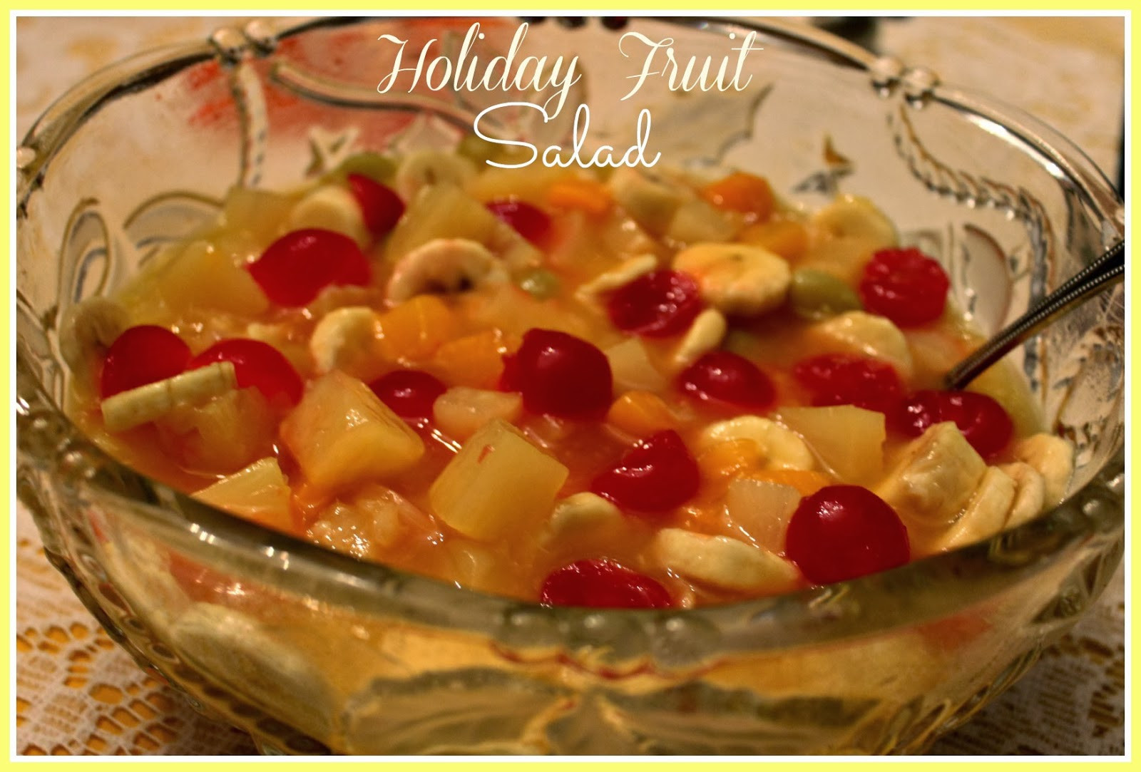 Christmas Fruit Salads Recipes
 Sweet Tea and Cornbread Holiday Fruit Salad