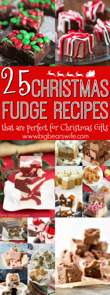 Christmas Fudge Gifts
 25 Christmas Fudge Recipes that are perfect for Christmas