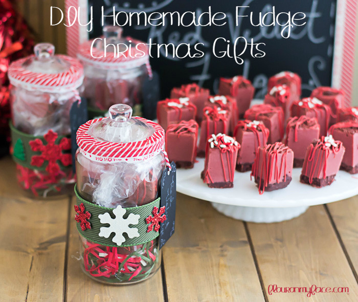 Christmas Fudge Gifts
 Red Velvet Fudge Recipe