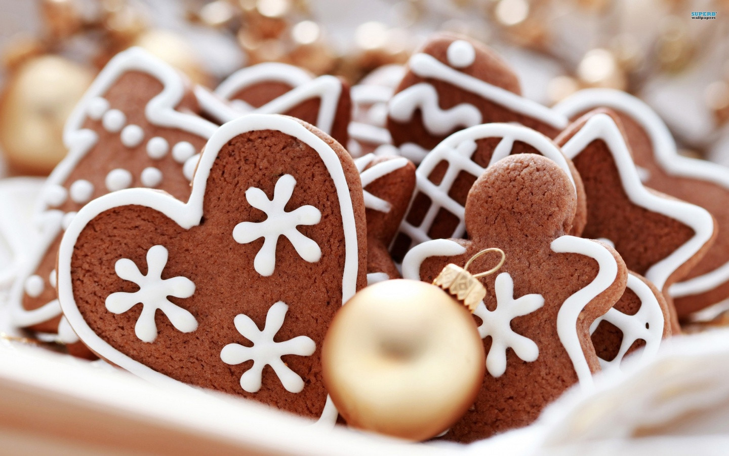 Christmas Gingerbread Cookies
 21 Stunningly Beautiful Christmas Desktop Wallpapers