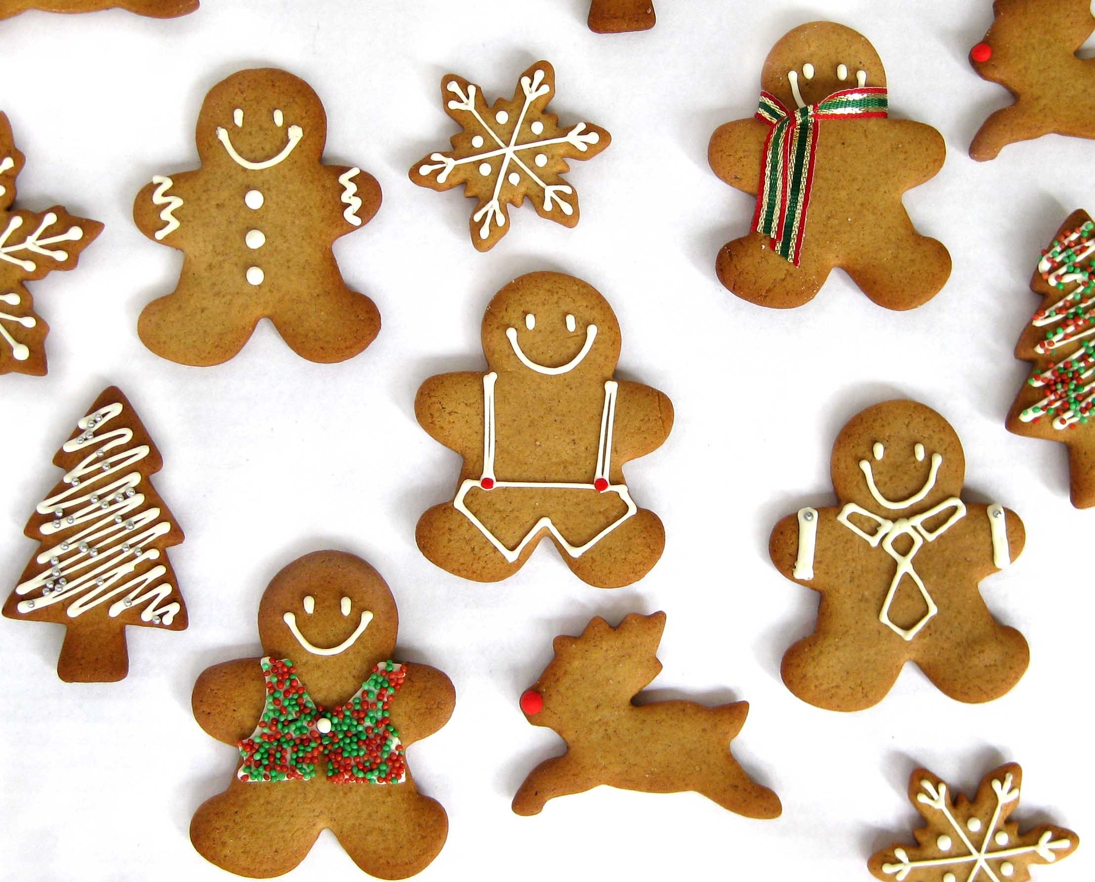 Christmas Gingerbread Cookies
 Ho Ho Ho – It’s Gingerbread Time