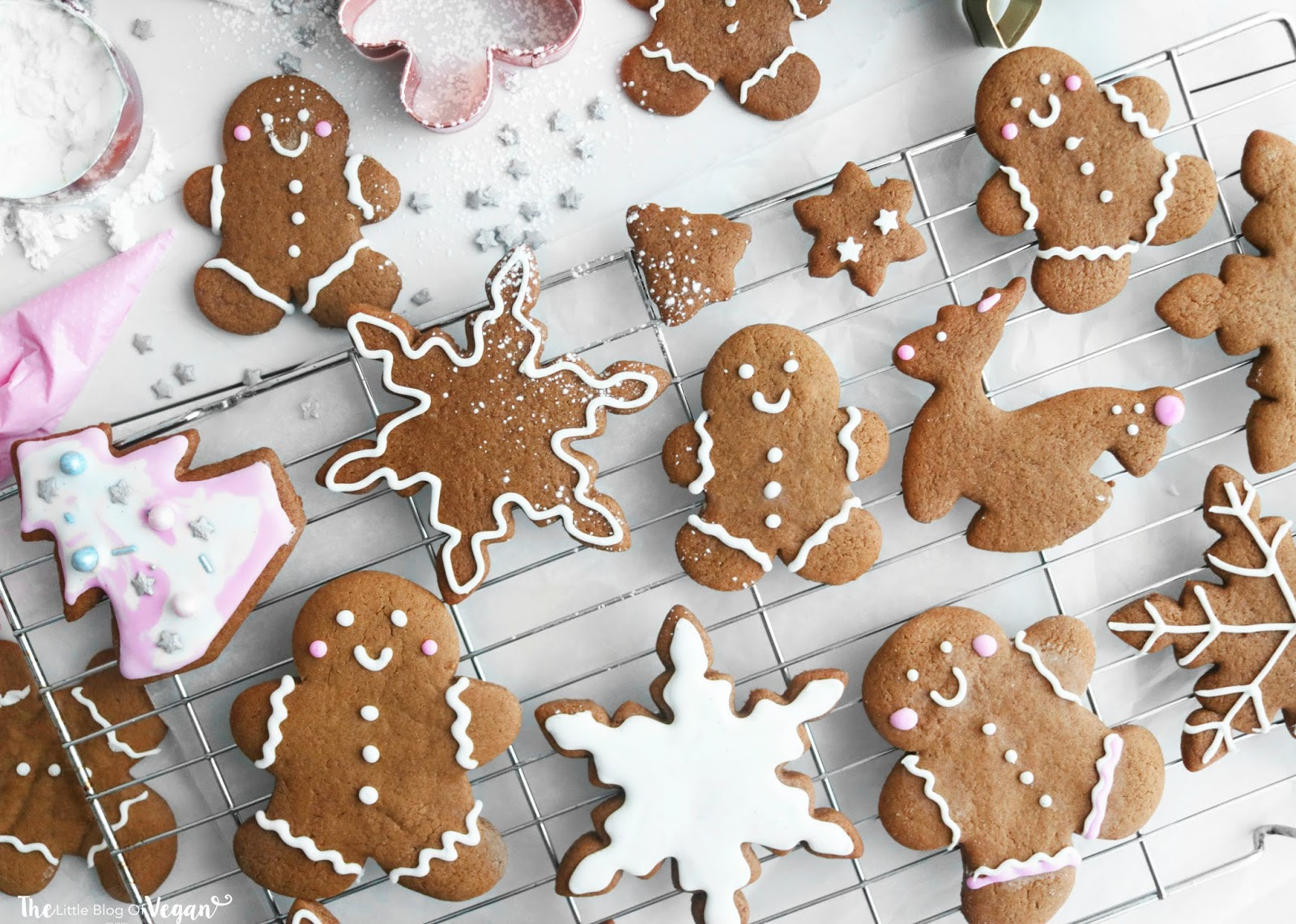Christmas Gingerbread Cookies
 Vegan Christmas gingerbread cookies recipe
