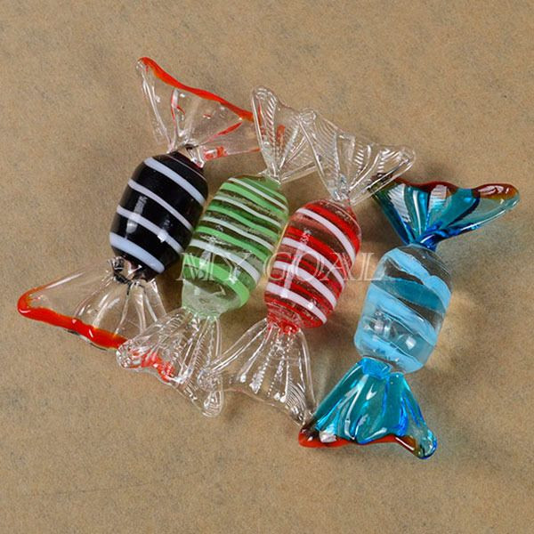 Christmas Glass Candy
 12pcs Vintage Murano Glass Sweets Wedding Party Candy