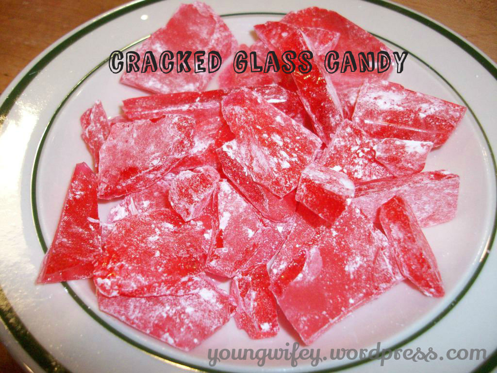 Christmas Glass Candy
 Second Day of Christmas – Cracked Glass Candy