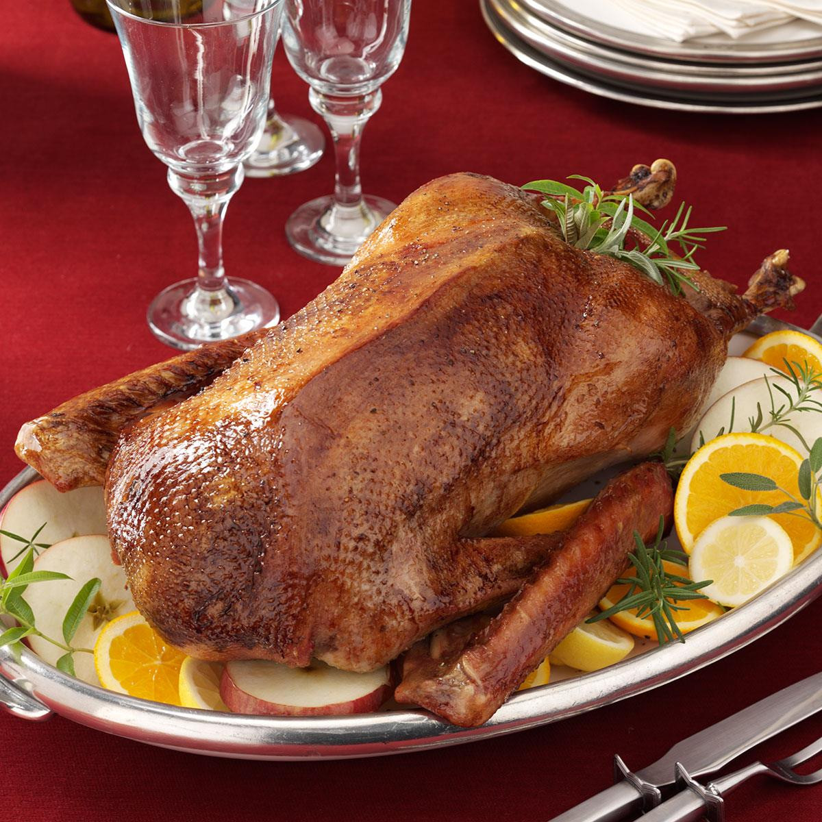 Christmas Goose Recipes
 Roast Christmas Goose Recipe