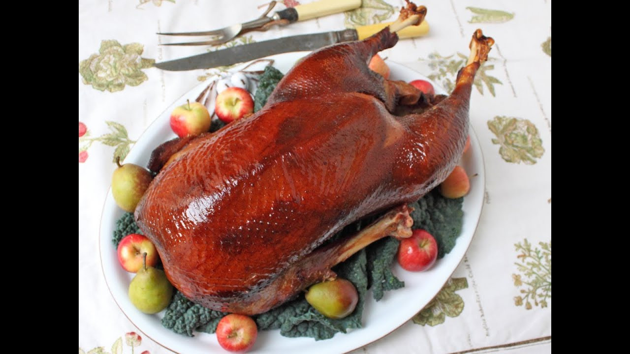 Christmas Goose Recipes
 Roast Smoked Goose A Christmas Goose Special