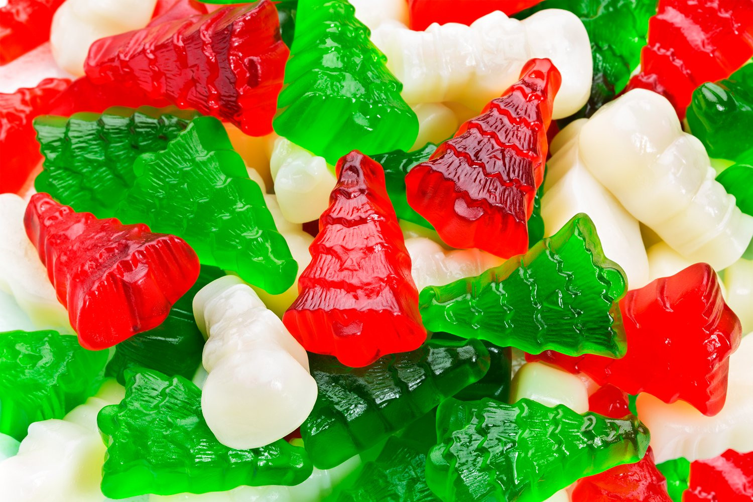 Christmas Gummy Candy
 Christmas Gummi Snowmen & Trees