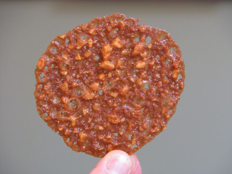 Christmas Lace Cookies
 The 12 Cookies of Christmas Day 11 Florentines