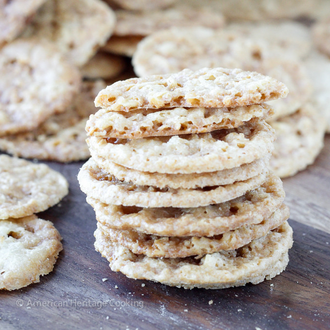 Christmas Lace Cookies
 Old Fashioned Oat Lace Cookies American Heritage Cooking