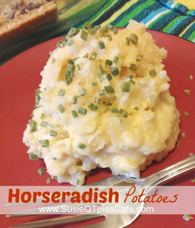 Christmas Mashed Potatoes
 SusieQTpies Cafe Horseradish Potato Recipe and other
