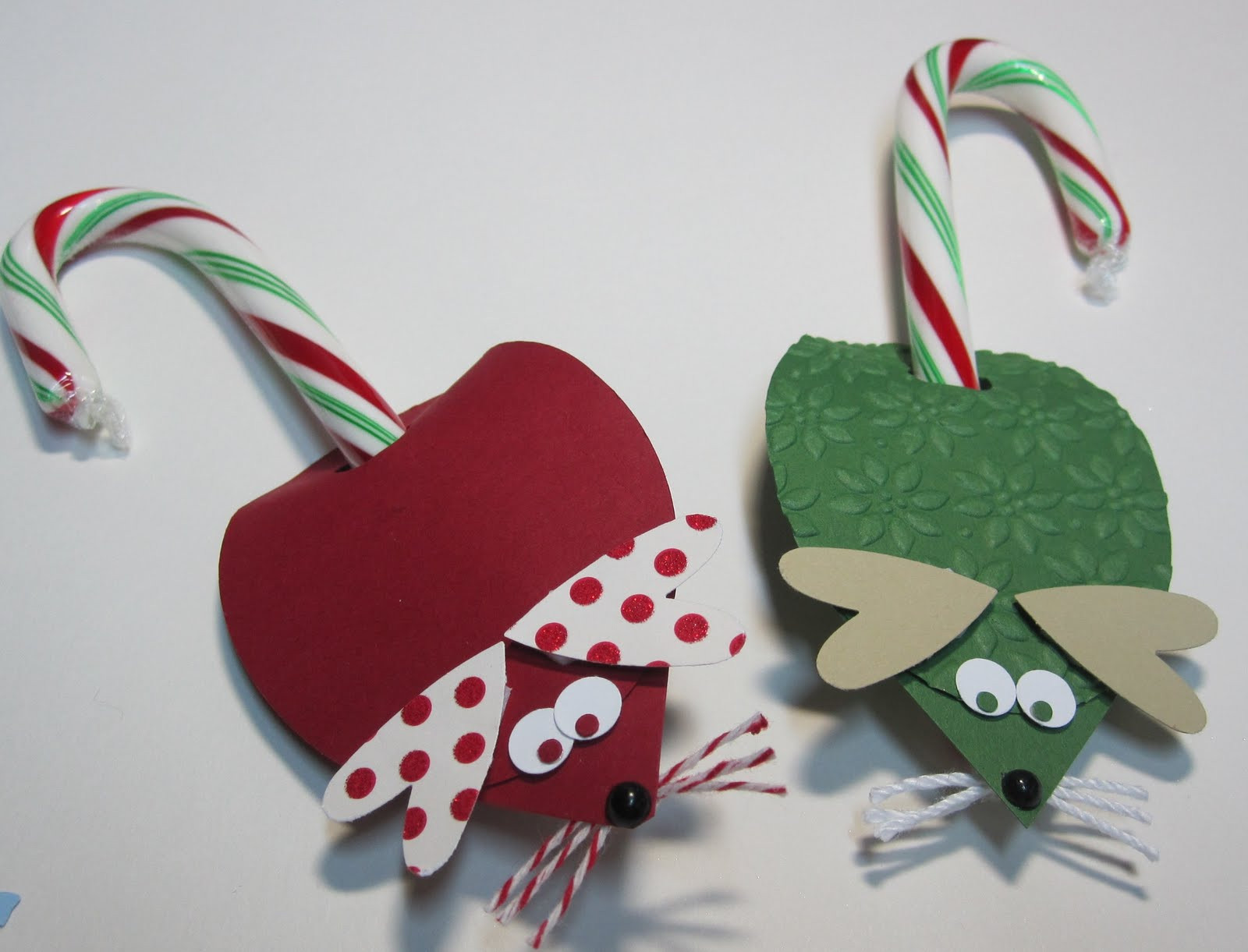 Christmas Mice Candy
 Krafting with Karen Christmas Mice