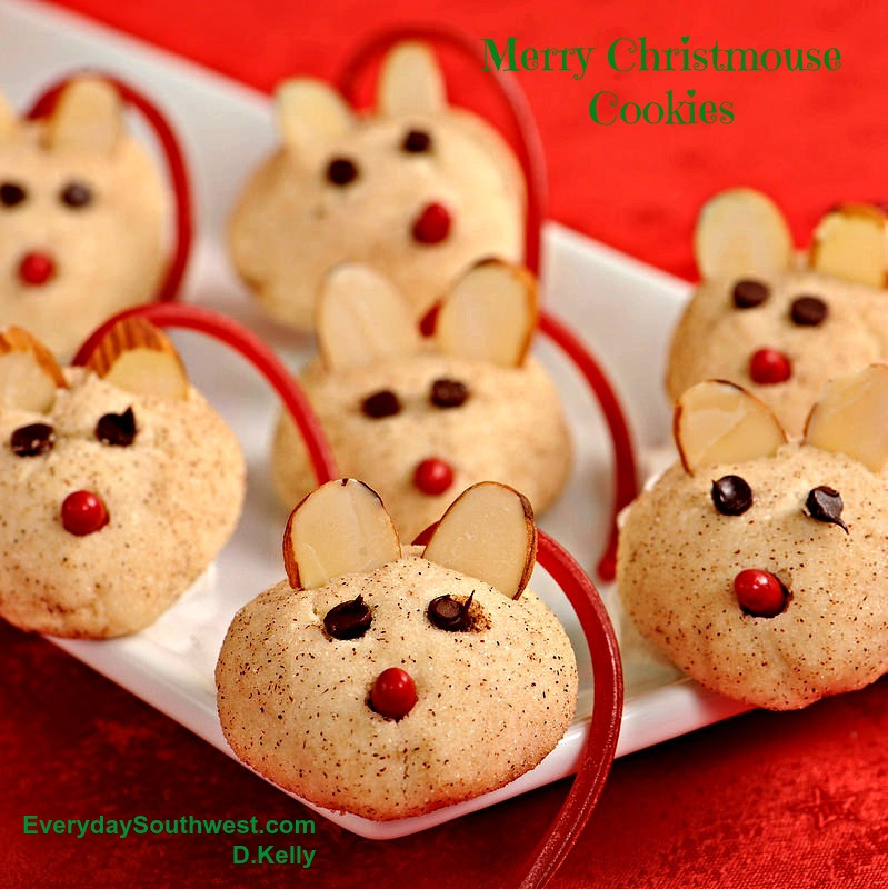 Christmas Mice Cookies
 Merry Christmouse Cookie Easy Christmas Cookie Everyday