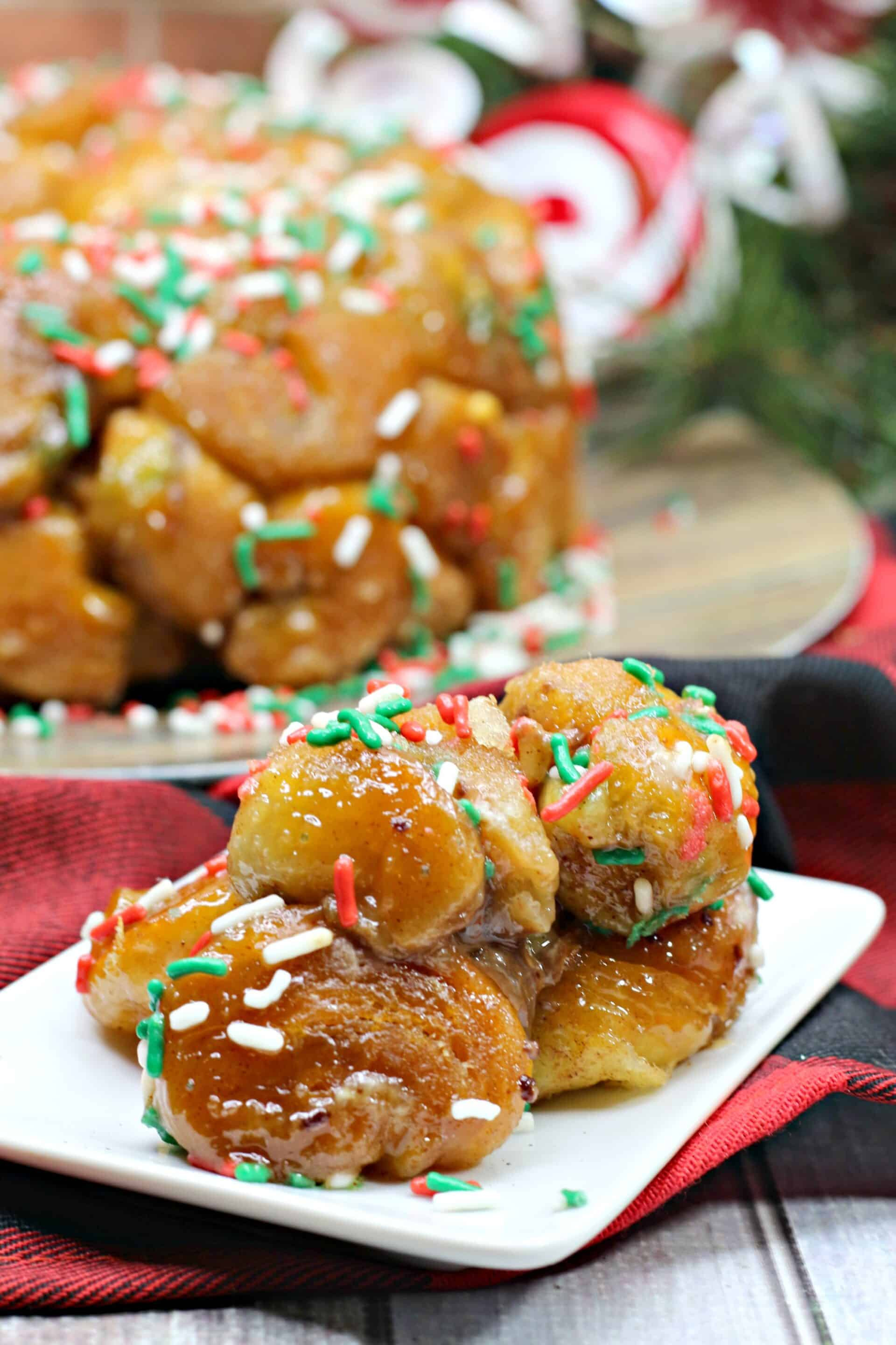 Christmas Monkey Bread
 Christmas Monkey Bread Recipe Pull Apart Monkey Bread