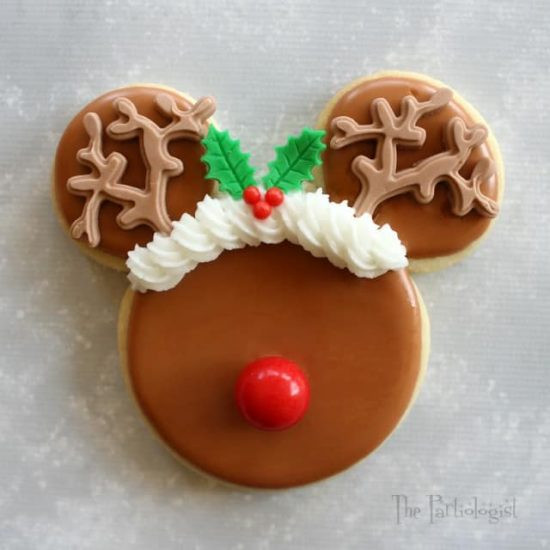 Christmas Mouse Cookies
 Disney Christmas Cookies Recipes For Holidays