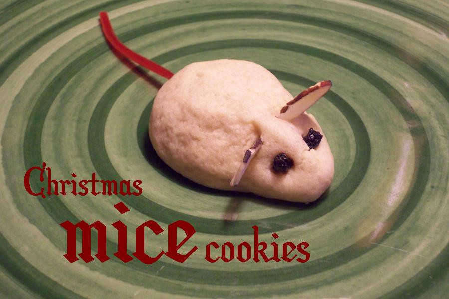 Christmas Mouse Cookies
 Doodle ee doo Christmas Mice