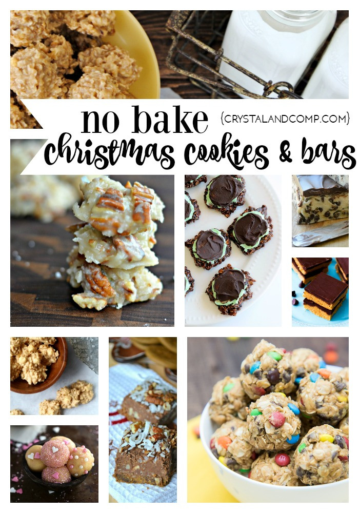 Christmas No Bake Cookies
 NO BAKE CHRISTMAS COOKIES AND BARS