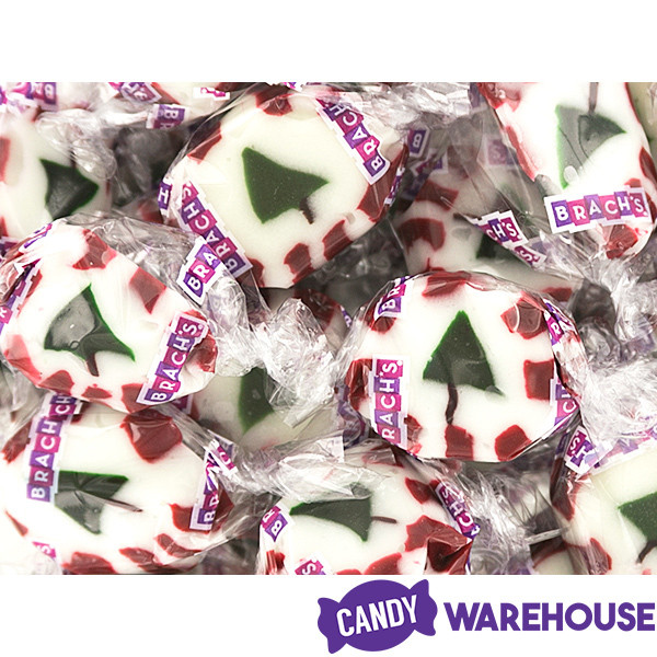 Christmas Nougat Candy
 Brach s Peppermint Christmas Tree Nougats 12 Ounce Bag