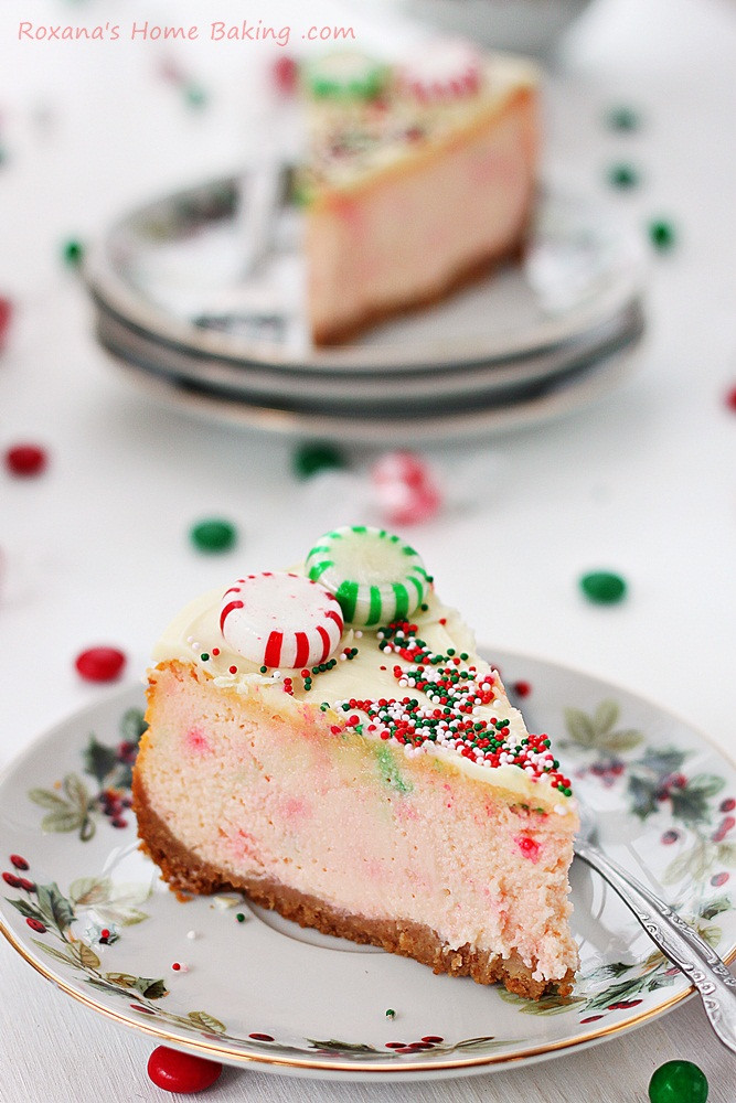 Christmas Peppermint Candy
 Christmas peppermint candy ricotta cheesecake