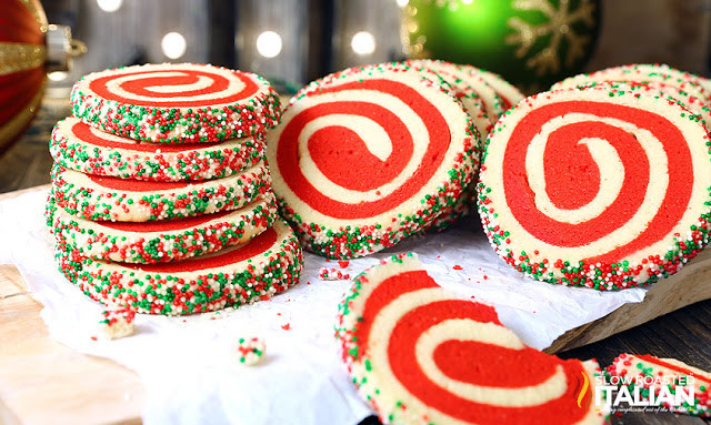 Christmas Pinwheel Cookies
 Christmas Pinwheel Sugar Cookies