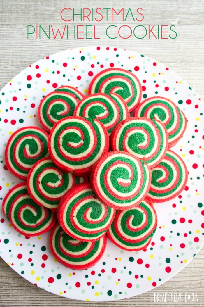 Christmas Pinwheel Cookies
 Christmas Pinwheel Cookies • Bread Booze Bacon