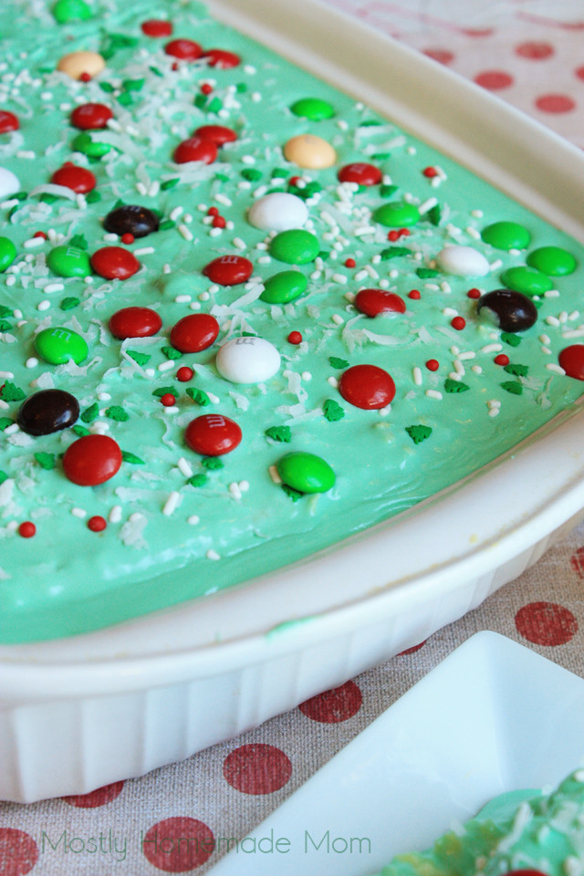 Christmas Poke Cakes
 Christmas Coconut Poke Cake