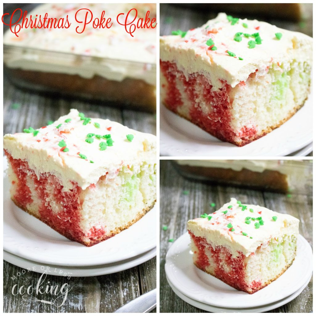 Christmas Poke Cakes
 Christmas Poke Cake