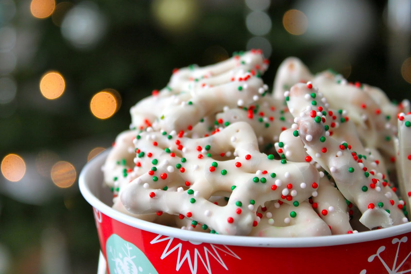 Christmas Pretzels Recipe
 Baked Perfection White Chocolate Christmas Pretzels