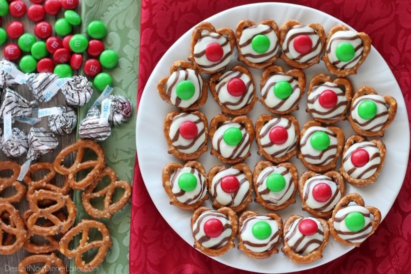 Christmas Pretzels Recipes
 Christmas Pretzel Hugs Video Dessert Now Dinner Later