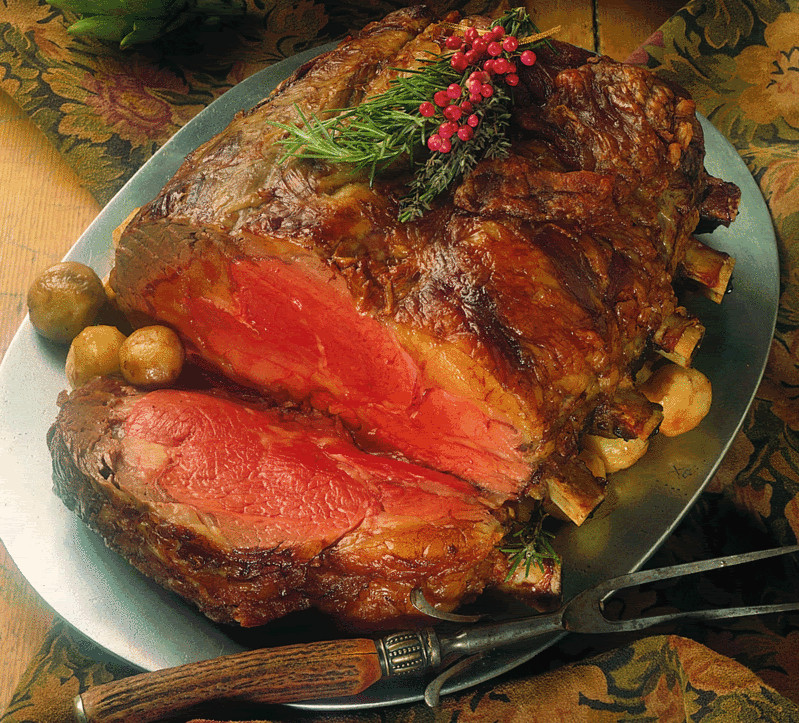 Christmas Prime Rib
 Holiday Recipes Horseradish Crusted Prime Rib of Beef