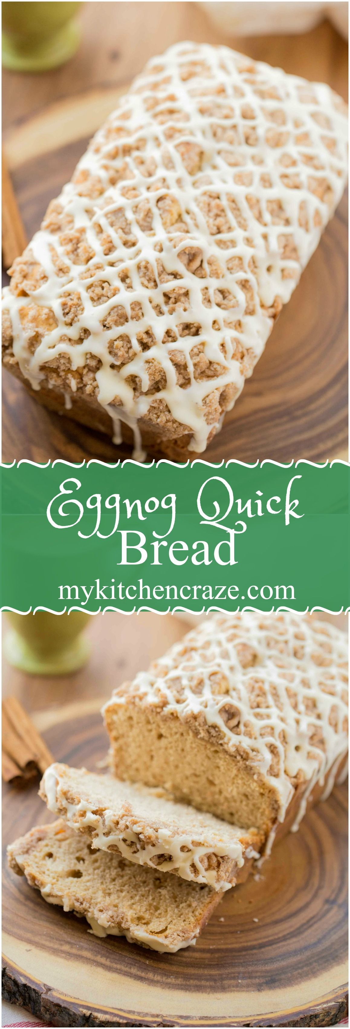 Christmas Quick Bread Recipe
 Eggnog Quick Bread should be on your holiday baking list