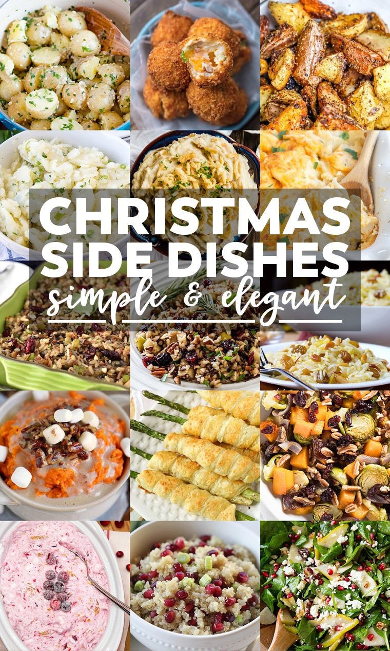 Christmas Side Dishes Pinterest
 35 Side Dishes for Christmas Dinner