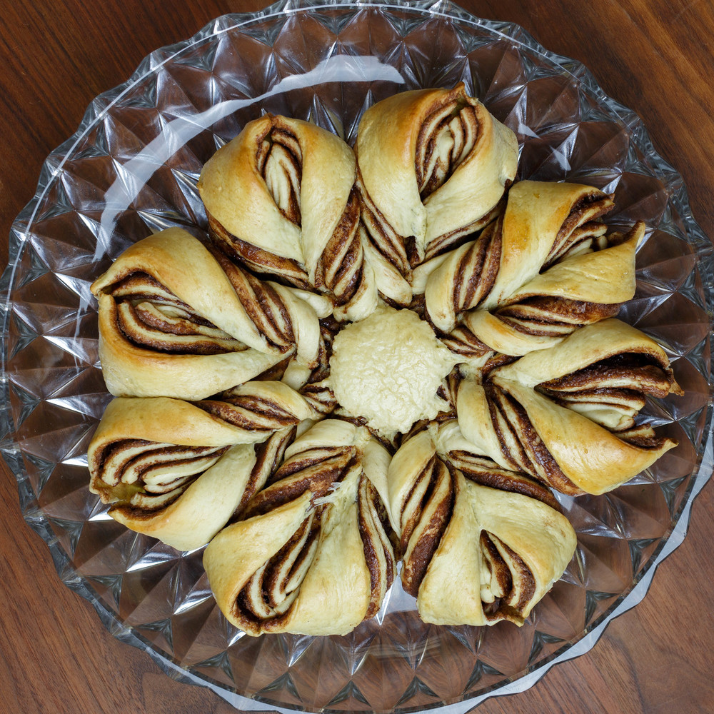 Christmas Star Twisted Bread
 Braided Nutella Bread — Sweet • Sour • Savory
