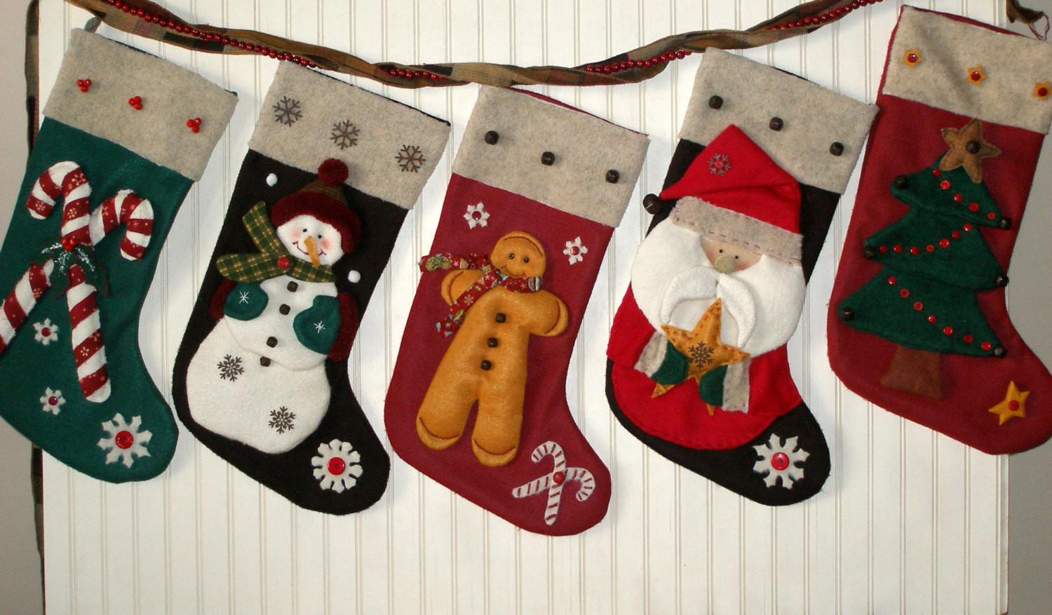 Christmas Stocking Candy
 Christmas Stocking Santa Stocking Candy by RoseCottagePatterns