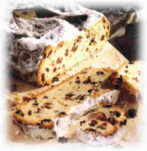 Christmas Stollen Bread
 Chrstmas Stollen bread