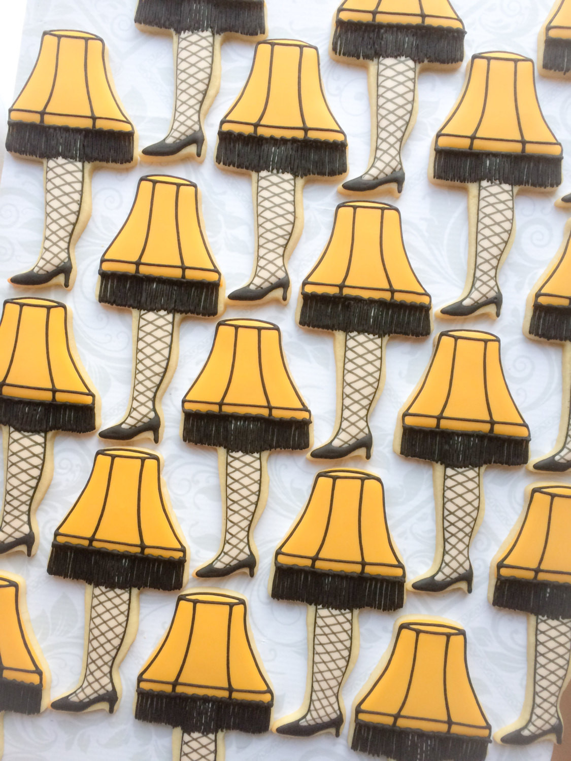 Christmas Story Cookies
 A Christmas Story Leg Lamp Cookies e Dozen Decorated