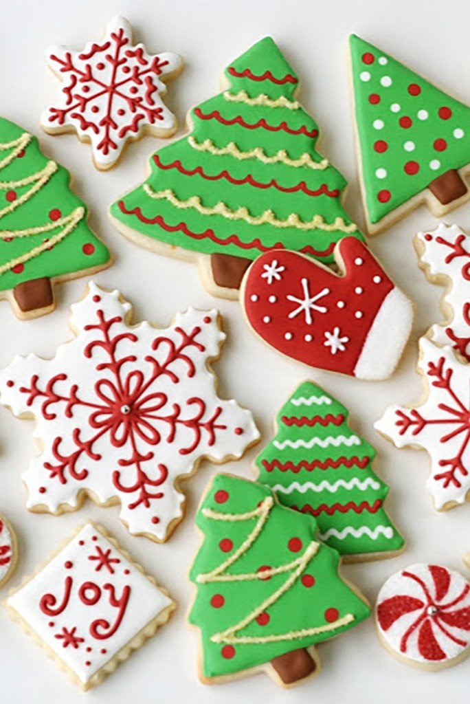 Christmas Sugar Cookies Decorating Ideas
 Decorated Christmas Cookies