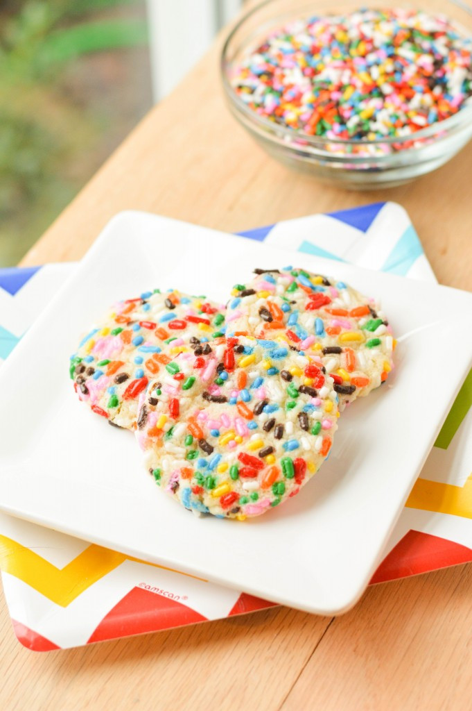 Christmas Sugar Cookies With Sprinkles
 Sprinkle Sugar Cookies Macaroni and Cheesecake