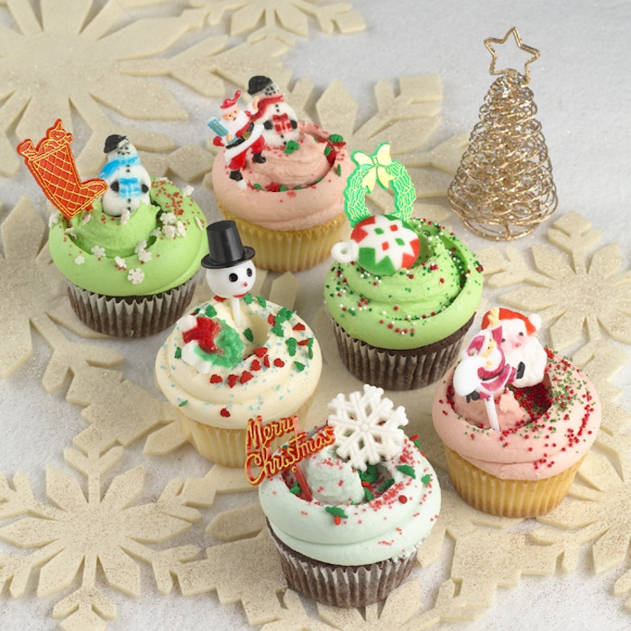 Christmas Themed Cupcakes
 1001 Ideas for Tasty and Beautiful Christmas Cupcakes