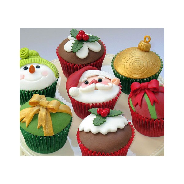Christmas Themed Cupcakes
 Christmas Themed Cupcakes 3 hr Intensive Workshop