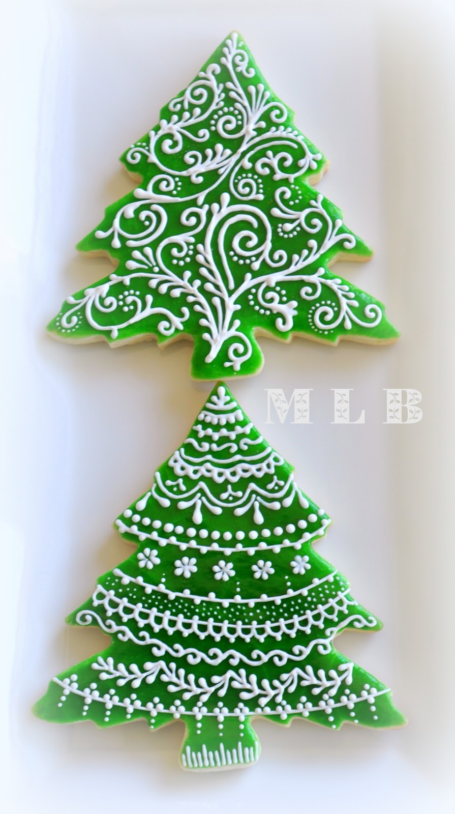 Christmas Tree Cookies
 My little bakery 🌹 Christmas tree cookies And polish