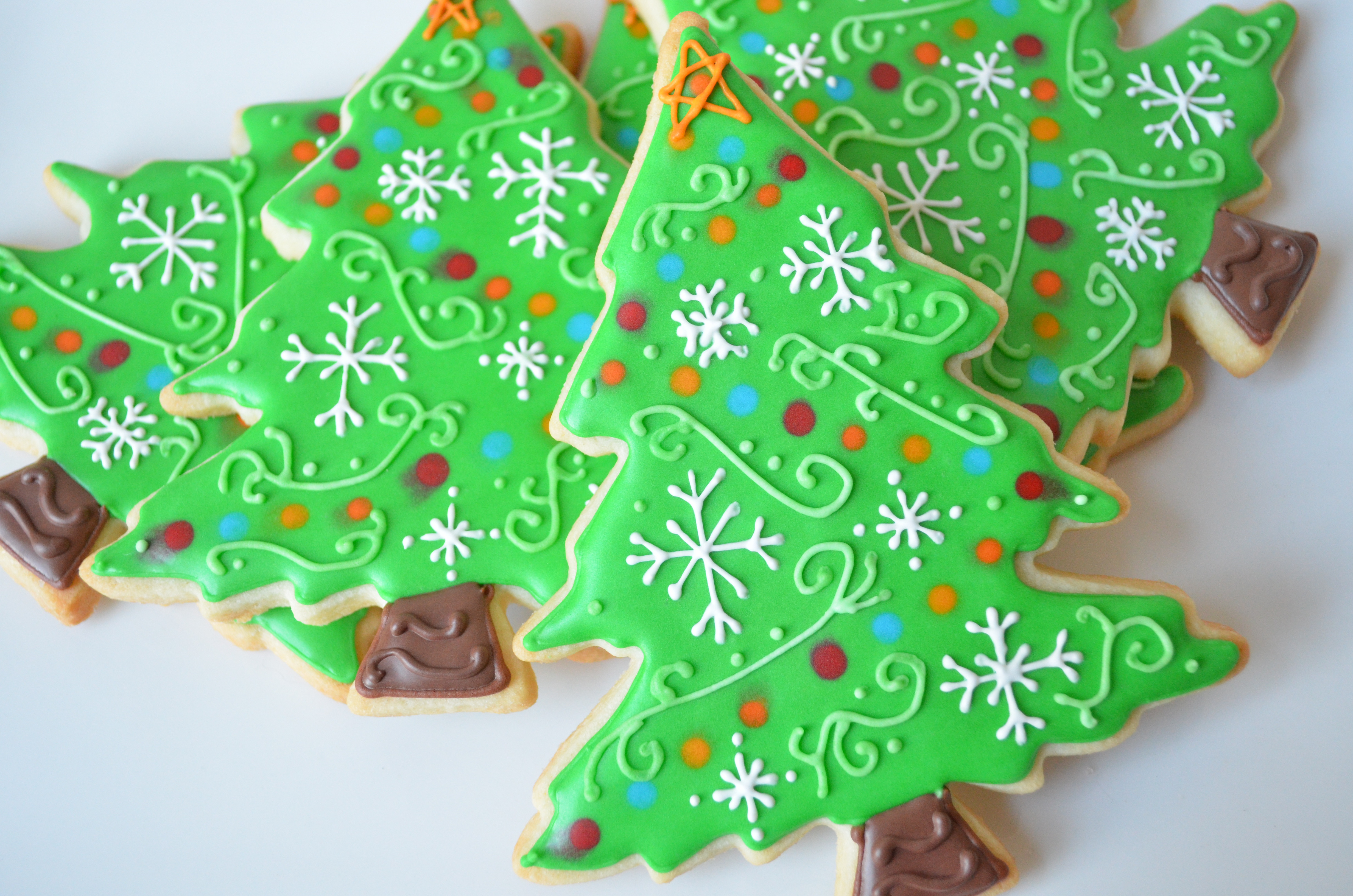Christmas Tree Cookies
 Christmas cookies