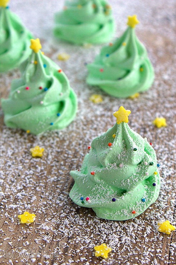 Christmas Tree Cookies Recipe
 Day 9 Christmas Tree Meringues B Lovely Events