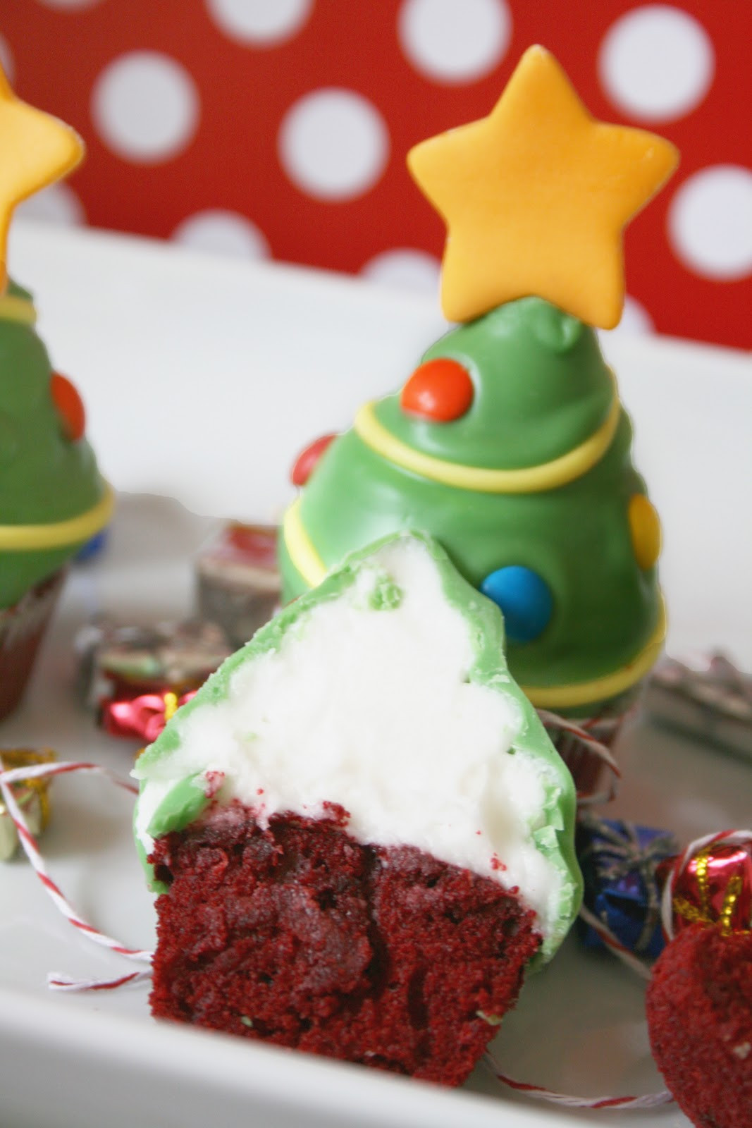 Christmas Tree Cupcakes
 Amanda s Parties To Go Christmas Tree Cupcake Guest Post