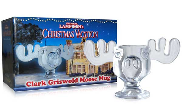 Christmas Vacation Eggnog Glasses
 National Lampoons Christmas Vacation Marty Moose Glass