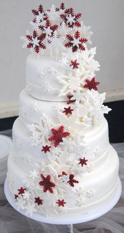 Christmas Wedding Cakes
 25 Best Ideas about Christmas Wedding Cakes on Pinterest