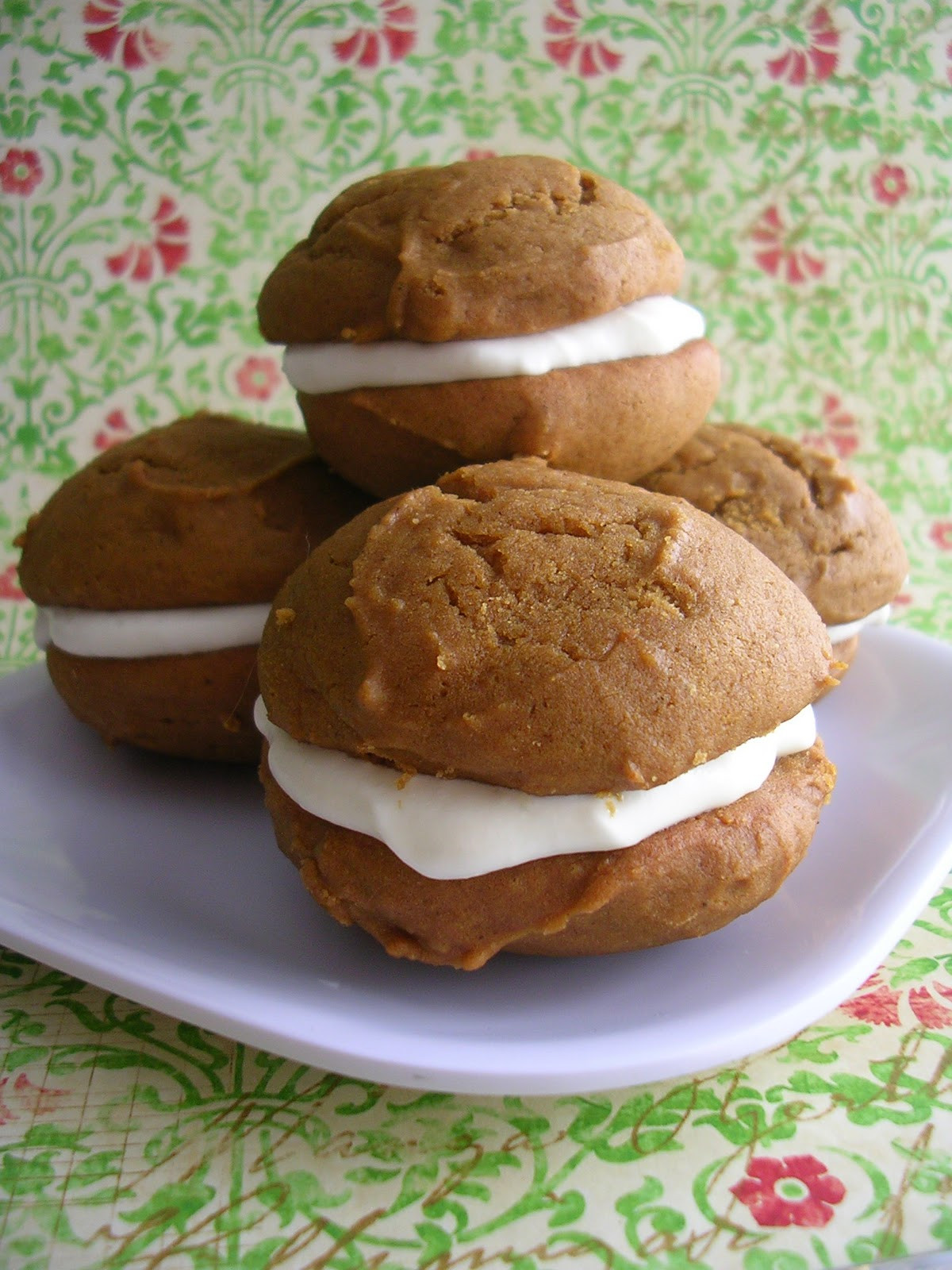 Christmas Whoopie Pies
 The Busty Baker Gingerbread Whoopie Pies Day 11 of 12