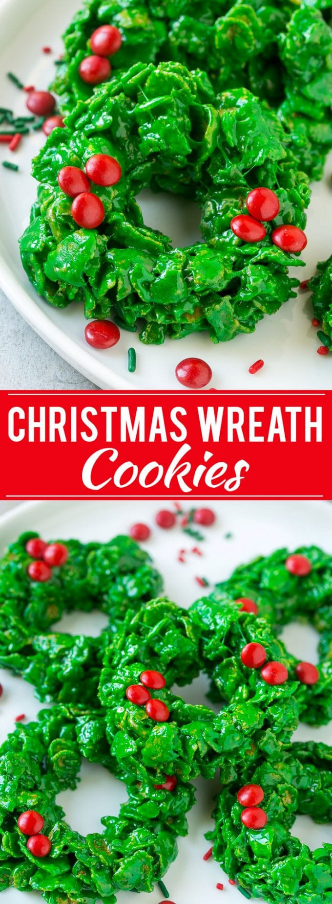 Christmas Wreath Cookies
 Christmas Wreath Cookies Dinner at the Zoo