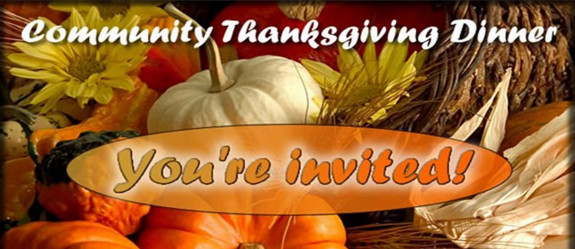 Church Thanksgiving Dinner
 Grace United Methodist Church Wel es All to Thanksgiving