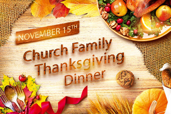 Church Thanksgiving Dinner
 First Christian Church