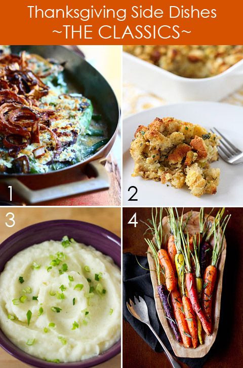 Classic Thanksgiving Side Dishes
 17 Best images about holidays thanksgiving feast on